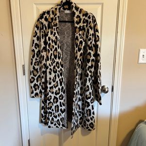 Ava and Viv leopard print duster!